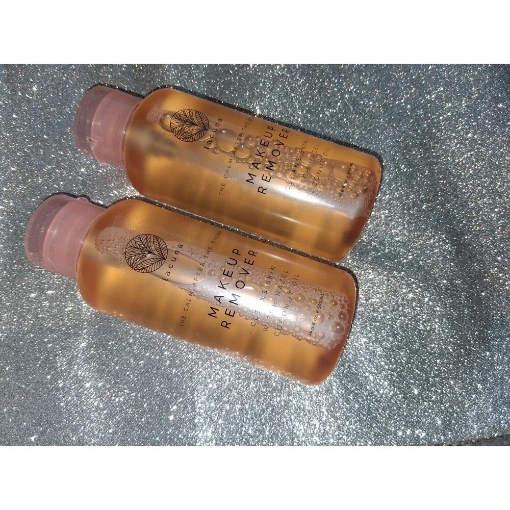 2 Pack Lacuna Makeup Remover The Calm After The Storm Cleans Skin 16.9oz